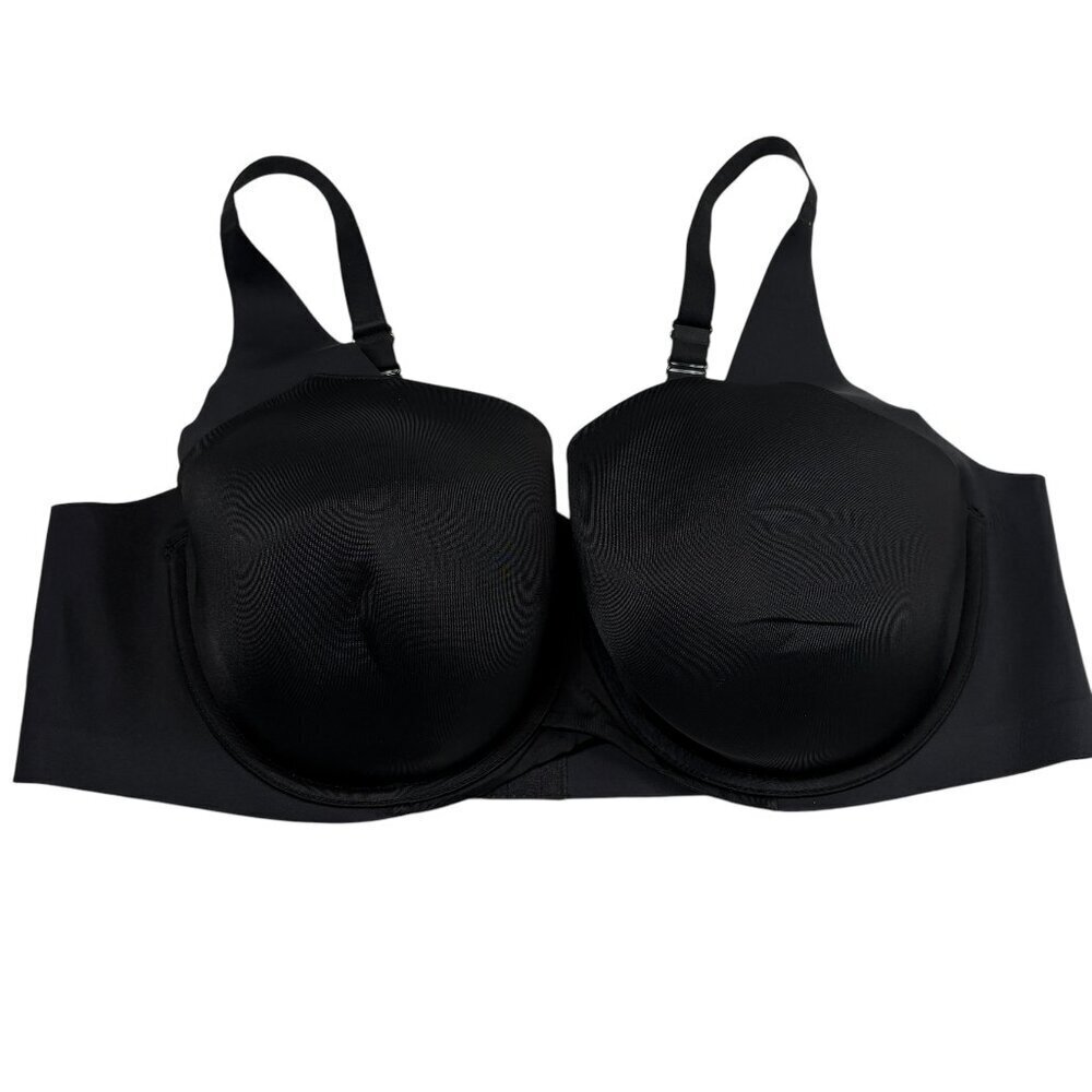Cacique - Lane Bryant Black Lightly Lined Max Coverage Underwire Bra Women's 46C